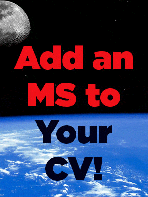 Add an MS to Your CV: Online!