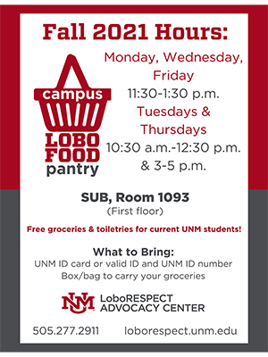 Free Food Pantry Opens for Hungry Lobos!