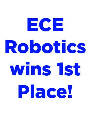  ECE Robotic Students Win $6K AFRL Prize